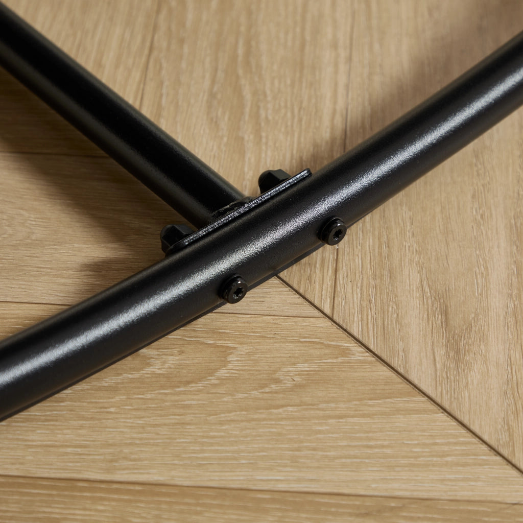 Poltrona Dondolo da Esterno ¨C MINIMAL ¨C Tessuto, Cuscino, Nero