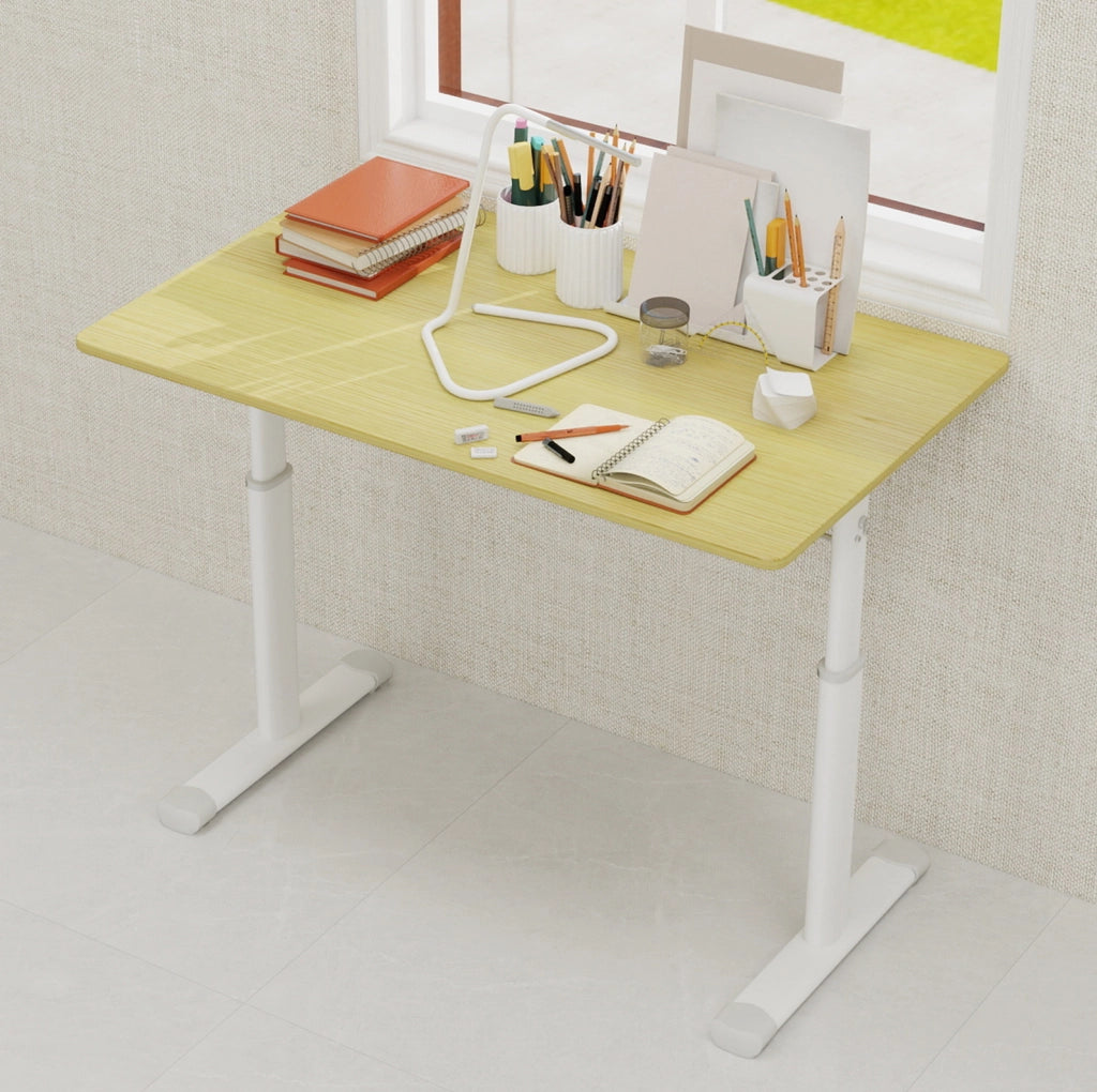 Scrivania Regolabile in Altezza per Studio e Ufficio – Design Compatto e Versatile per Bambini e Adulti