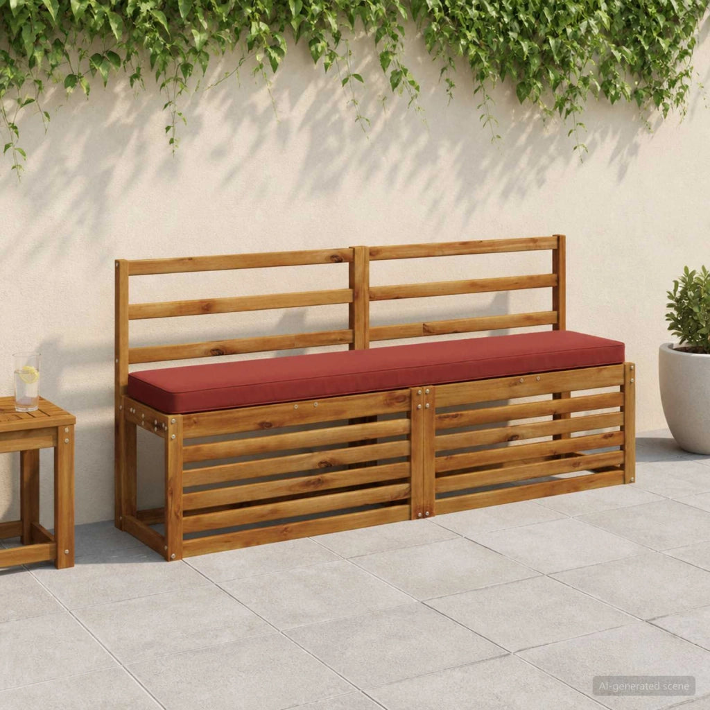 Cuscini per Panchina a 2 Pezzi VUGHT 2 pcs 100% Poliestere 950721