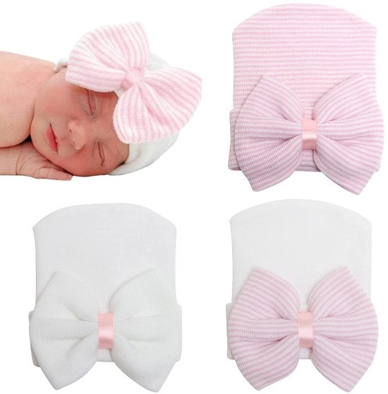 Cappello per Bambini - Grande Banda - Beanie morbido - Cappello per Neonati - Cappello per Infanti - Circonferenza del Cappello 30-36cm - Dimensioni 15X15cm - Cappello per Bambini