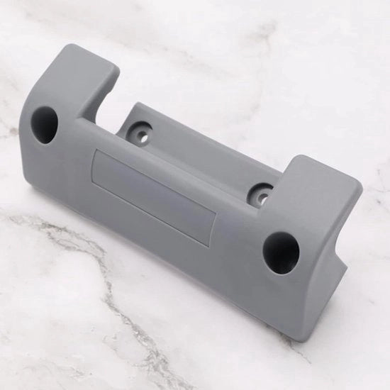 Supporto per tubi 2x - Maniglione per tubi - Cinghia di montaggio per bastone - Cinghia di sostegno per muro - In plastica - Facile da installare - Supporto per tubi
