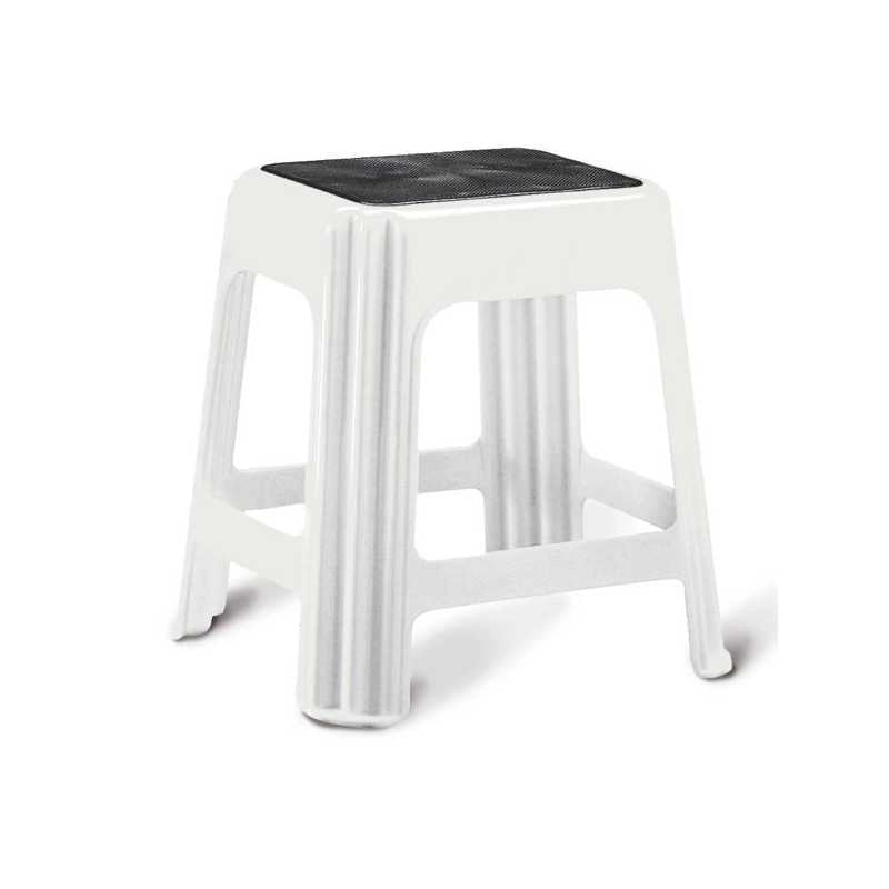 Sgabello Novanta B.Co 42X34 h 42 As 7595M Giganpl