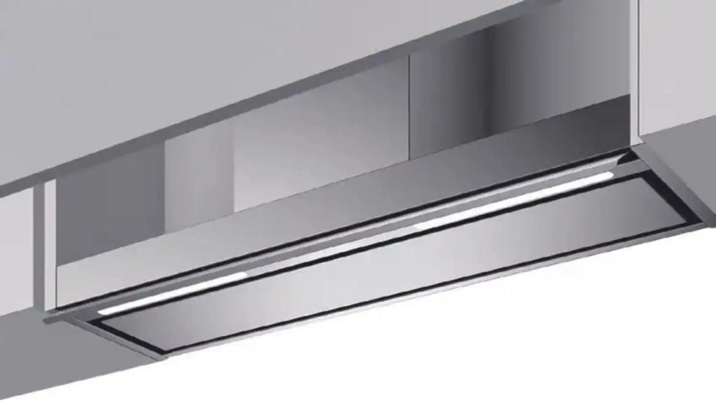 CAPPA PROFILE INCASSO cm 116 - Inox -700 m3/h DRY DROP