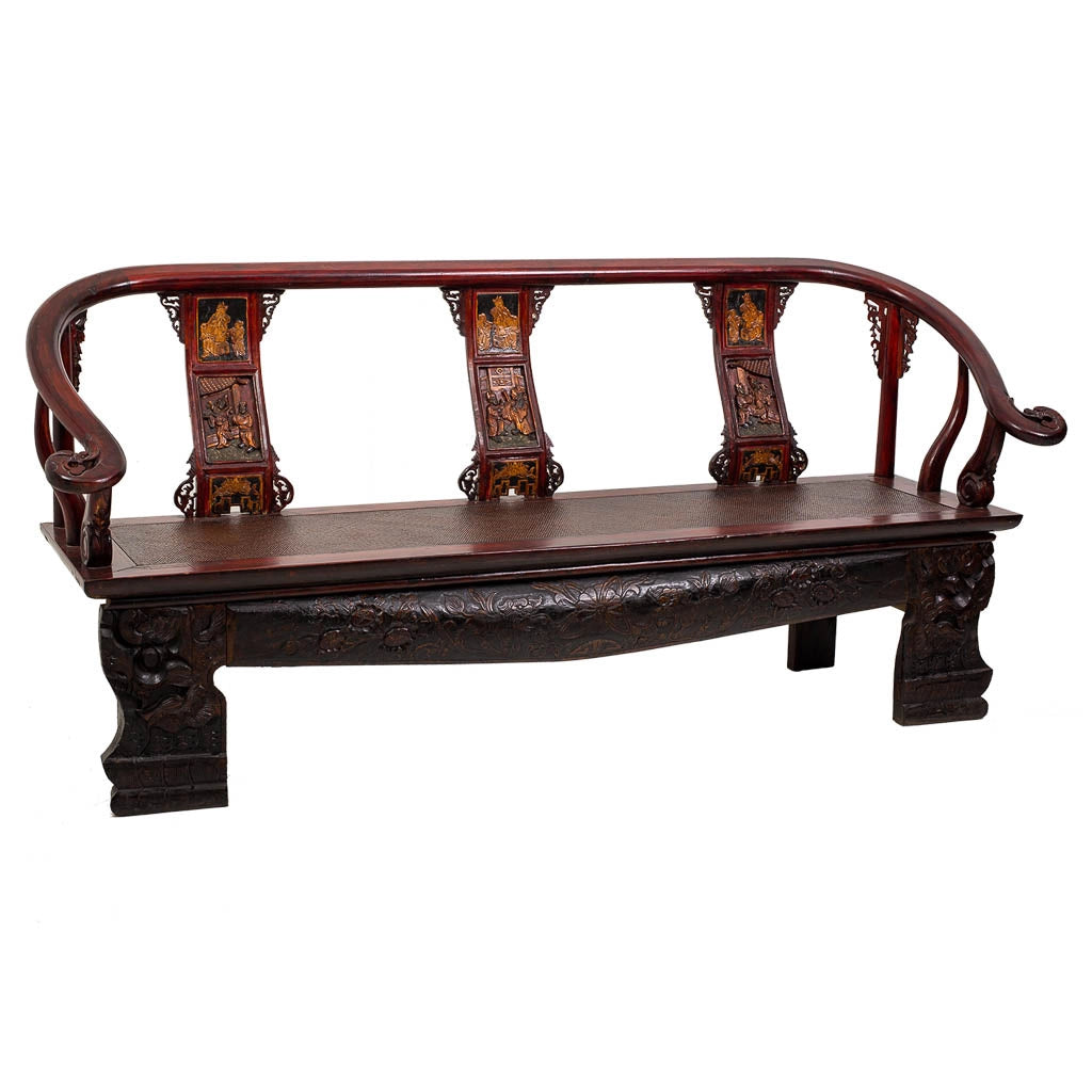 Sgabello in legno marrone 210x64x95h