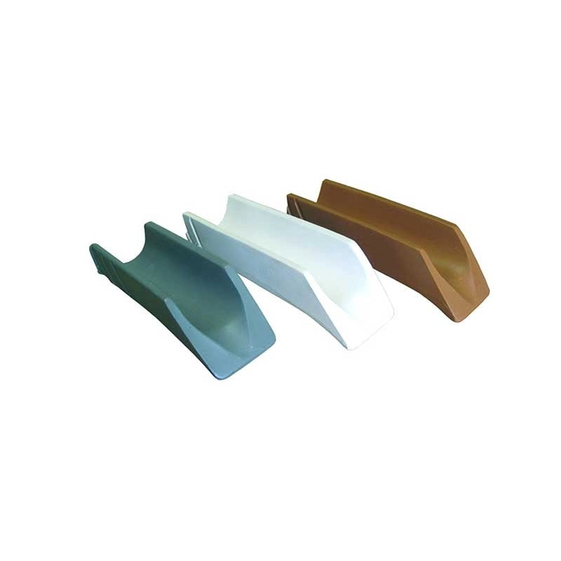 Gocciolatoio in marmores  - aperto : Colore - Bianco, Dimensione - 20x6 cm