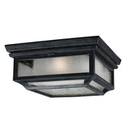 Plafoniera esterna Shepherd Feiss zinco scuro E27 IP44