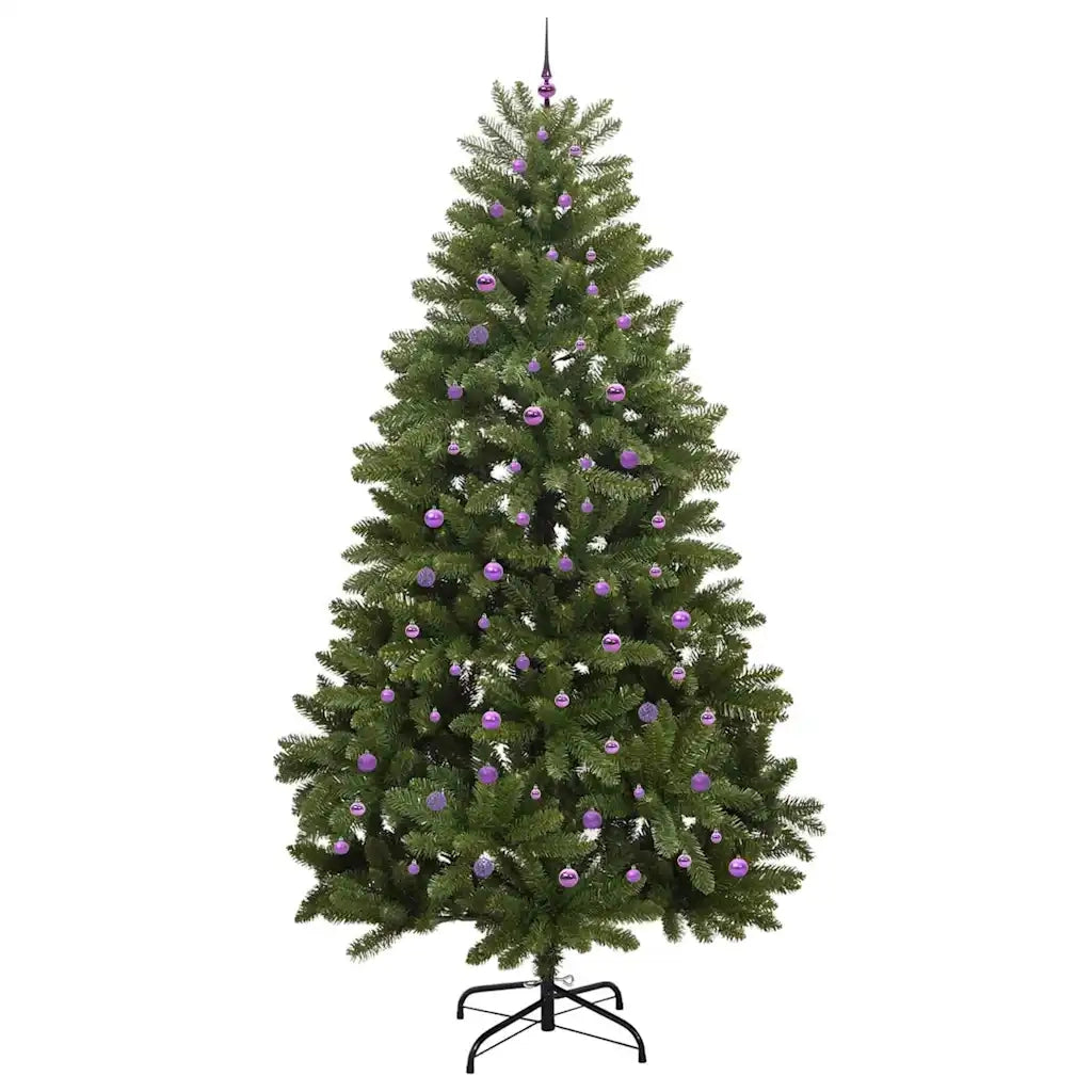 Albero di Natale artificiale 300 cm 300 LED Bianco caldo Verde 3395727
