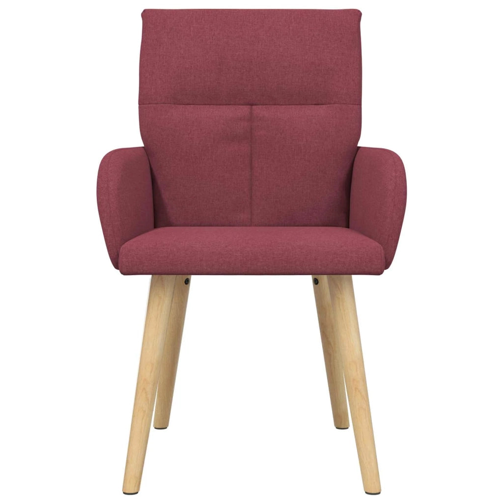 Sedie da pranzo 2 pz Tessuto Rosso Vino 60 x 56 x 93 cm 42034361