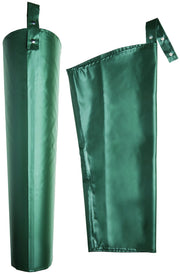 COSCIALI NYLON BISPALMATO IN PVC 350 gr/mq Col. Verde  Mis. M