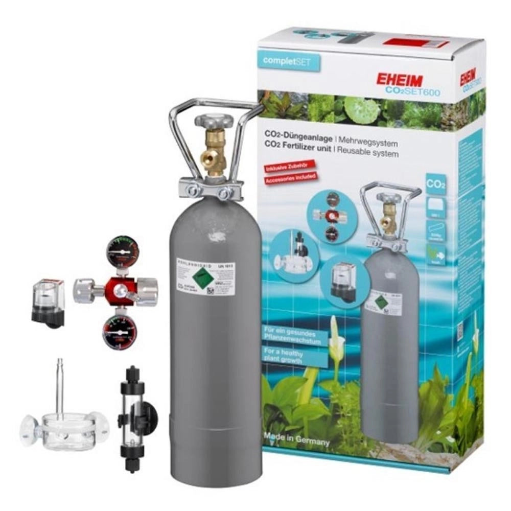 Eheim 6063600 CO2 Set 600 - impianto CO2 con bombola ricaricabile 2kg