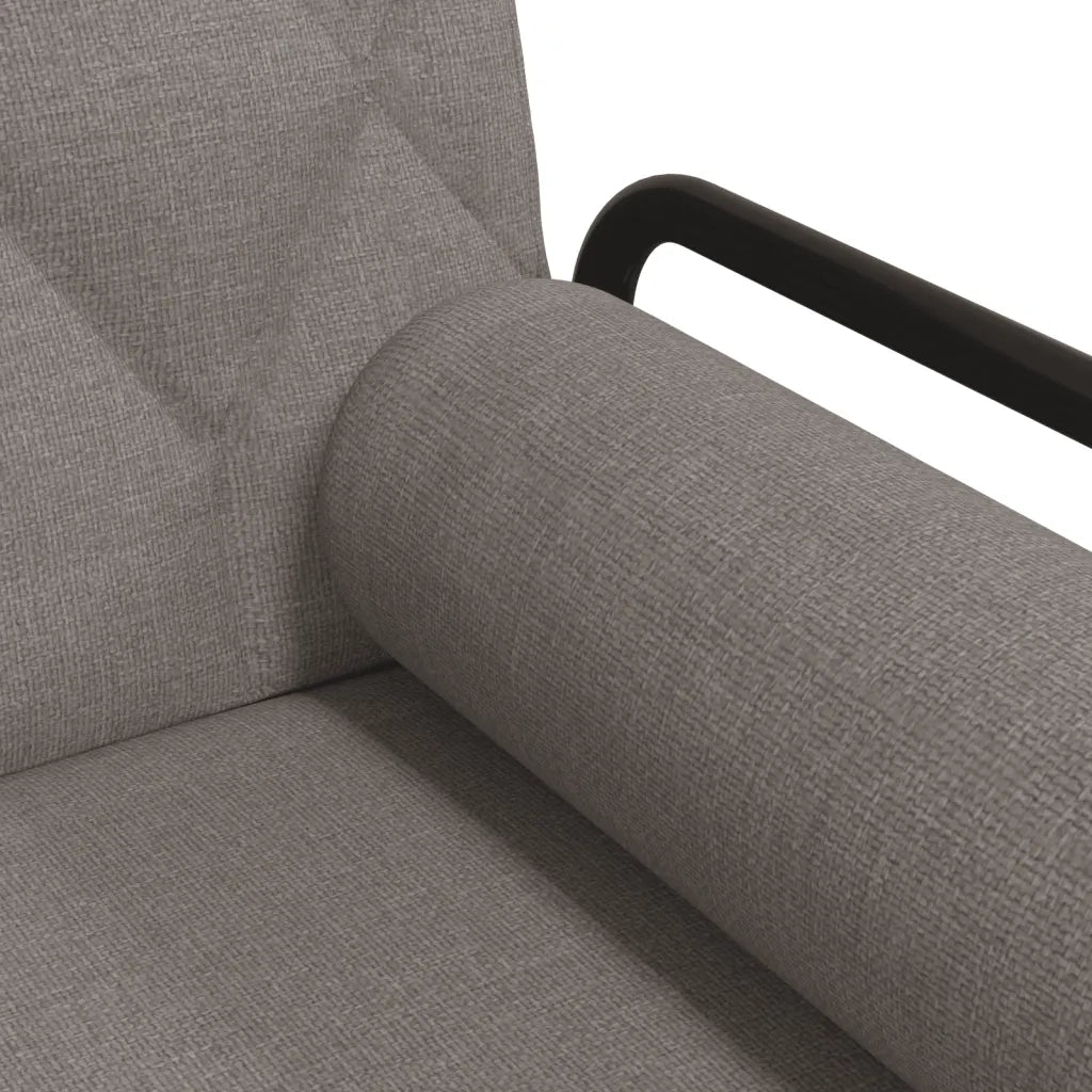 Divano letto | Sof¨¤ letto | Letto singolo con Braccioli Tortora in Tessuto