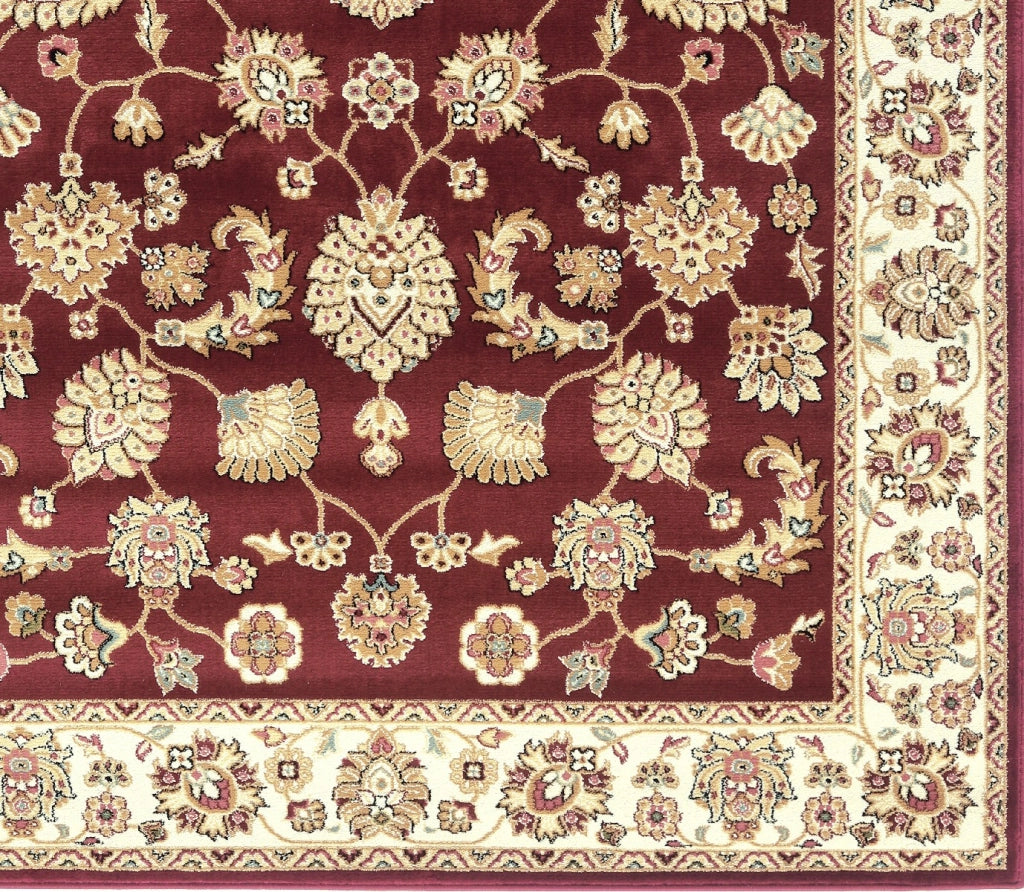Tappeto BABIL cm.280x380 disegno classico orientale colore rosso e crema