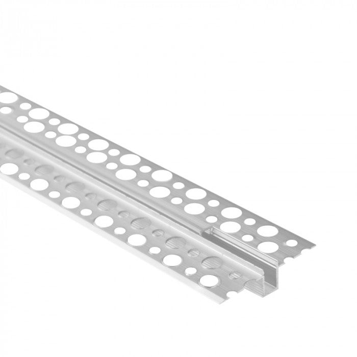 Profilo LED incasso GPW-02 anodizzato trasparente 2m Ecolight