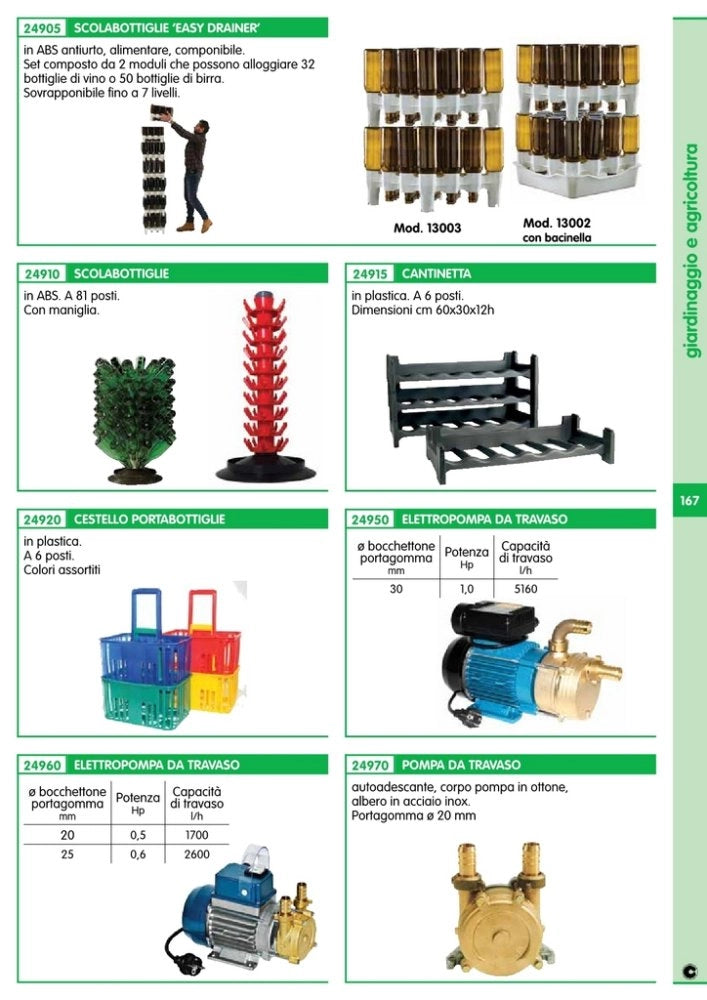 1pz set scolabottiglie 2 moduli cod:ferx.93587