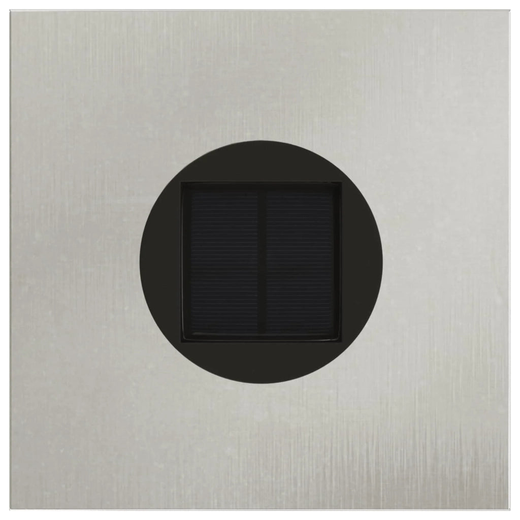 Lucina LED Solare da Percorso 2 pz Argento CFW4094411