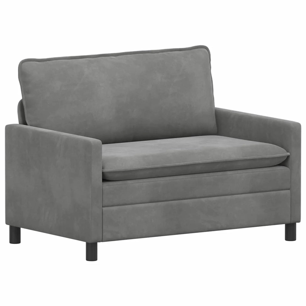 Set di divani 2 pcs Grigio Scuro Velluto 3417128