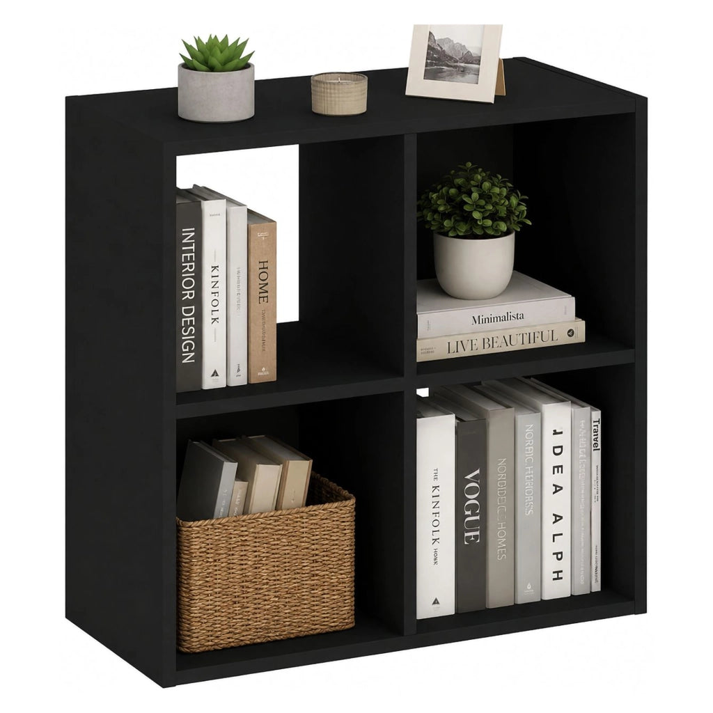 Biblioteca Liha, Libreria 2 Ripiani, 61x30x61h cm Beige