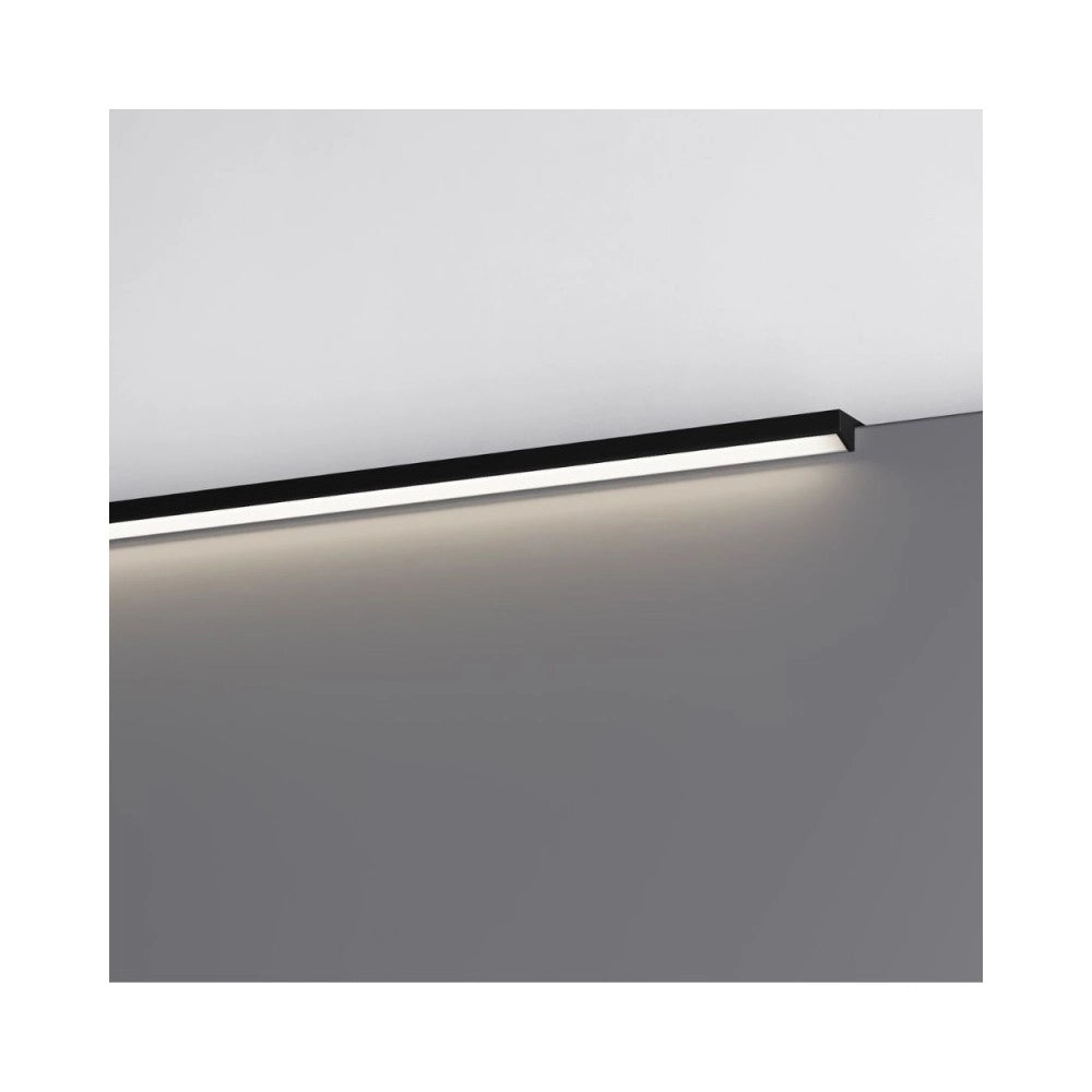 Profilo illuminazione LED bagno Walk 800 mm colore nero opaco