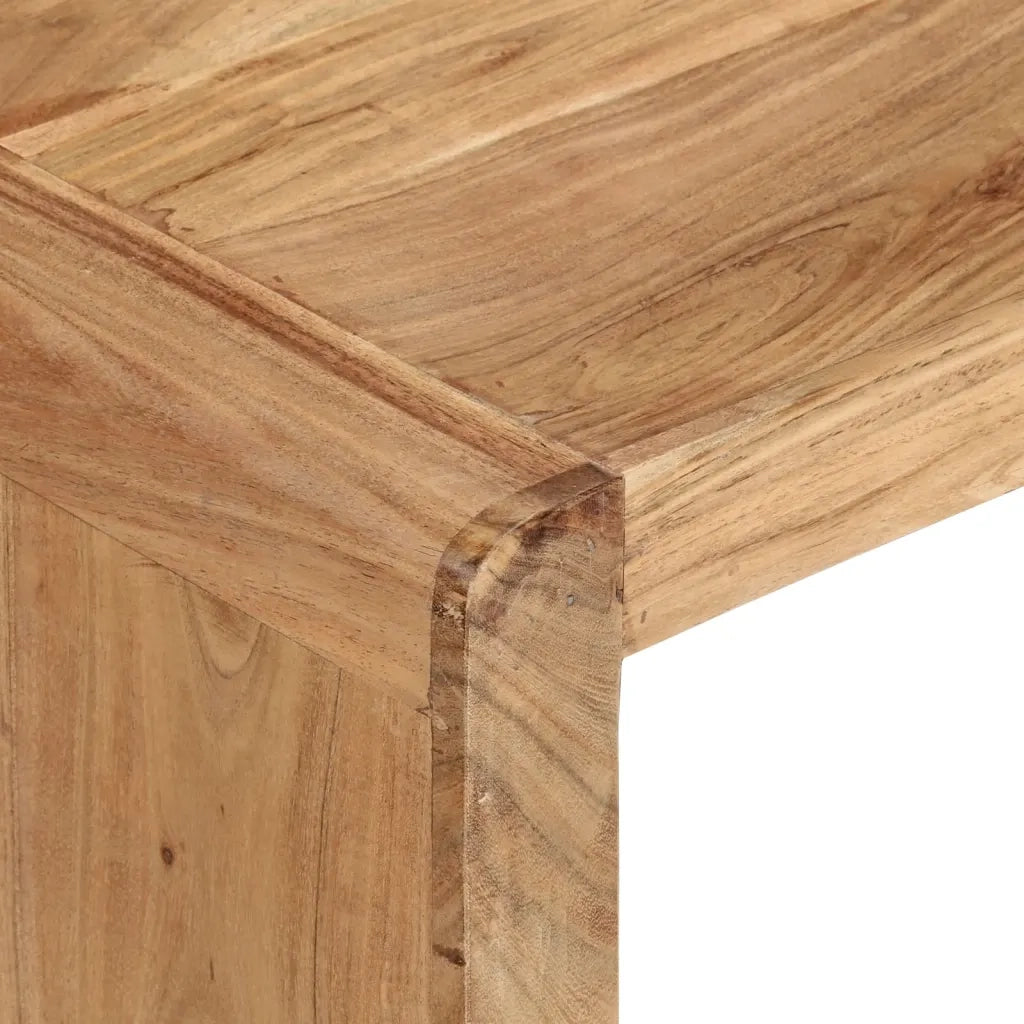 Tavolino da Salotto 110x55x35 cm in Legno Massello di Acacia 351649