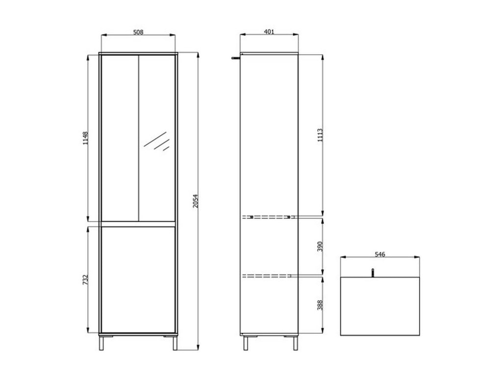 Armadio Camera da Letto Monta, Guardaroba 2 Ante Appendiabiti, 54.5x205.5h cm Marrone Rovere Nodi