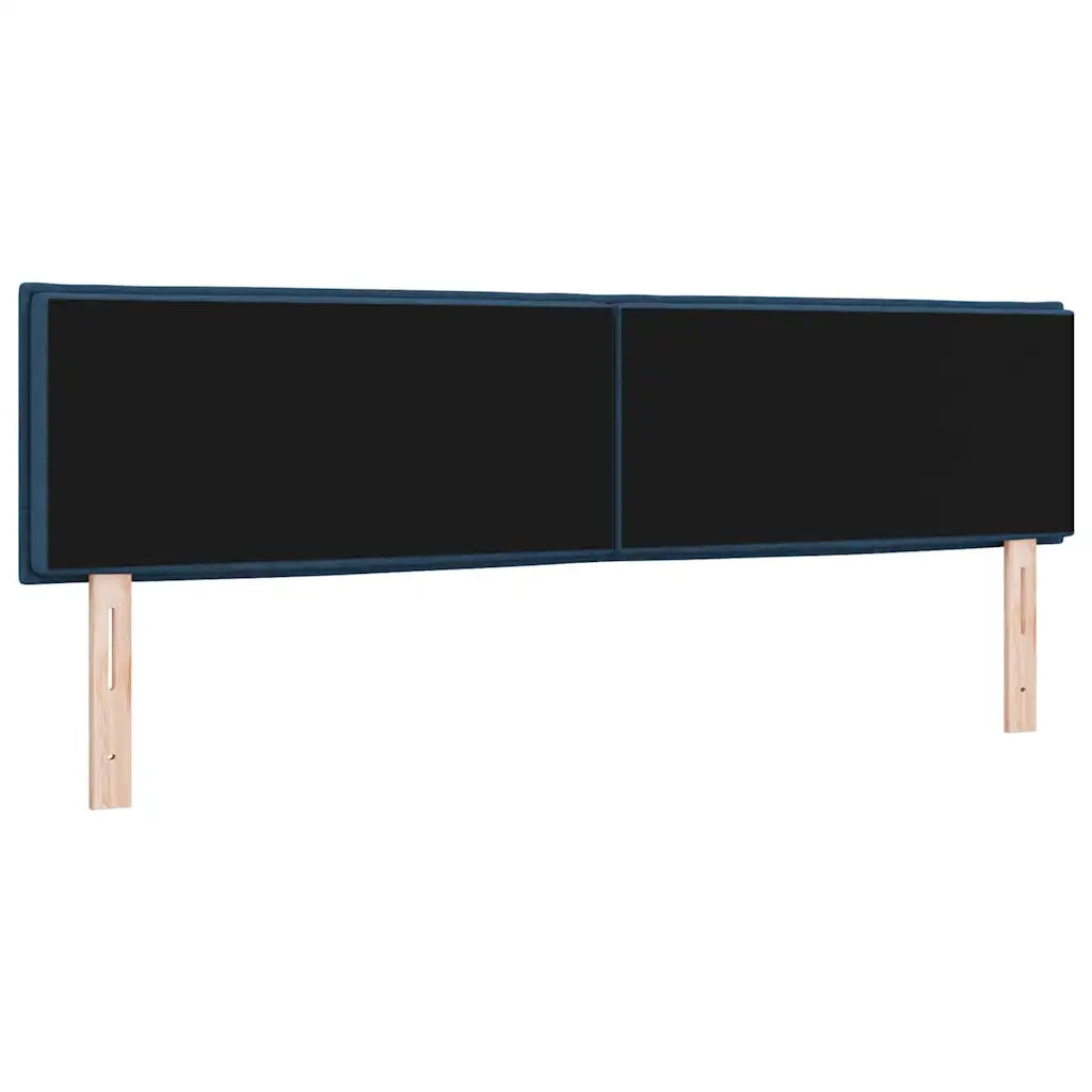 Testiera LED con strisce LED con testiera Blu 180 cm Tessuto 3338005