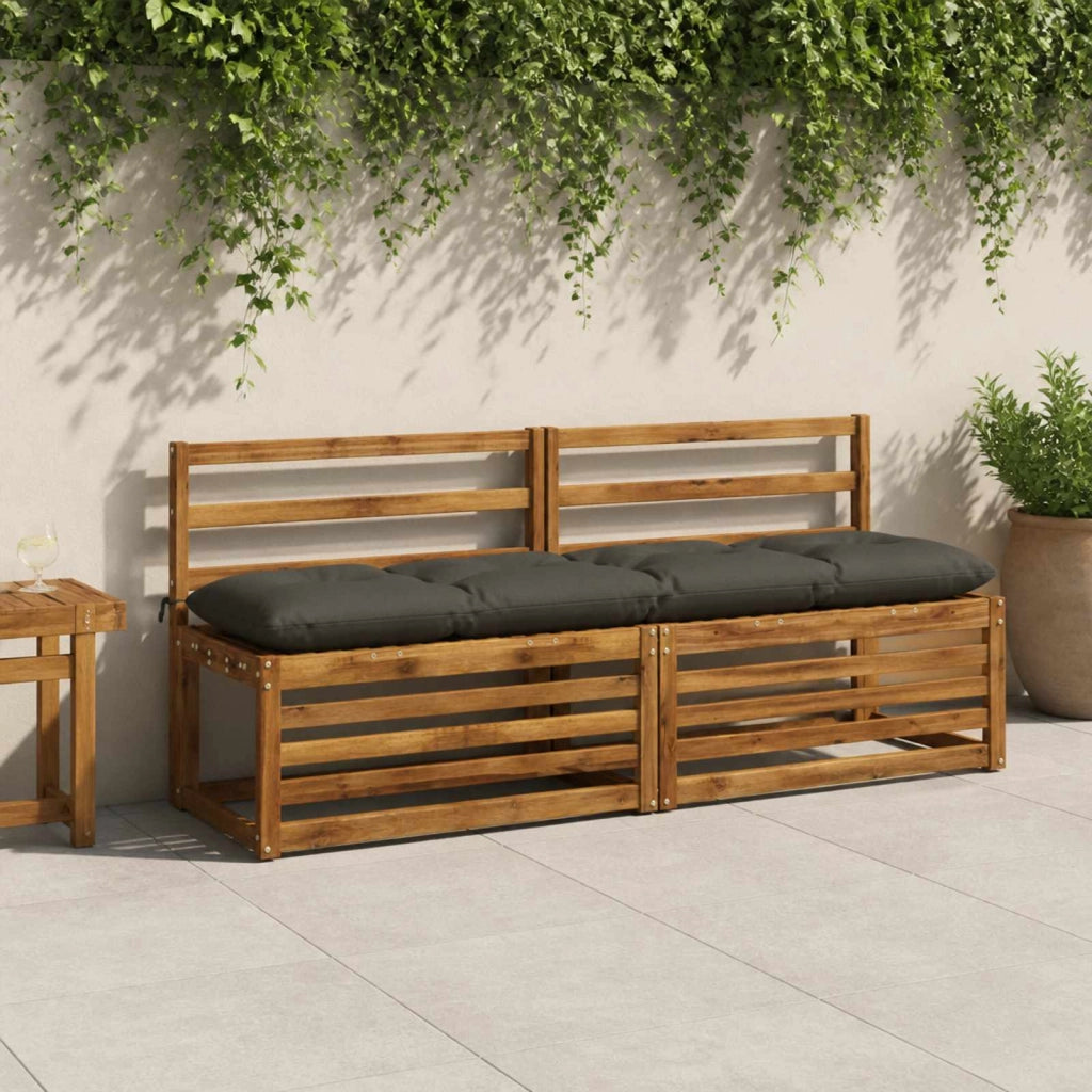 Cuscino per panchina VIANEN 100% Poliestere Antracite 952984