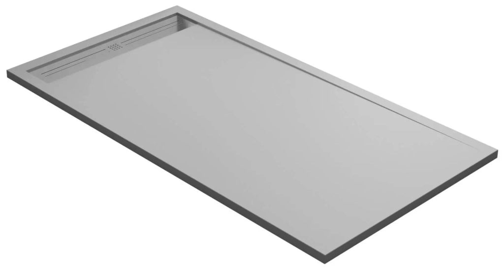 Piatto Doccia 70x130 cm in Pietra Bonussi Trivor Grigio Chiaro