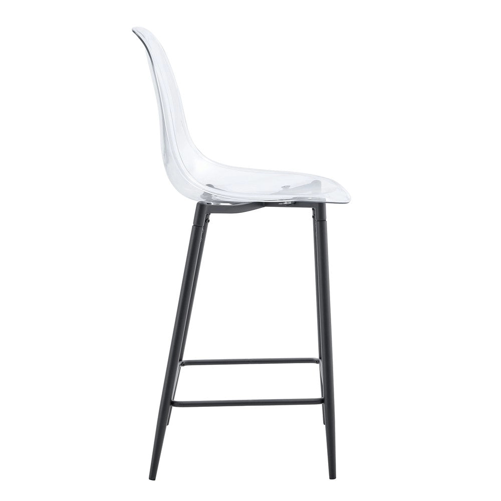 Set 2 sgabelli bar ¨C Minimal ¨C design moderno struttura metallo colori nero/oro/argento per cucina sala pranzo