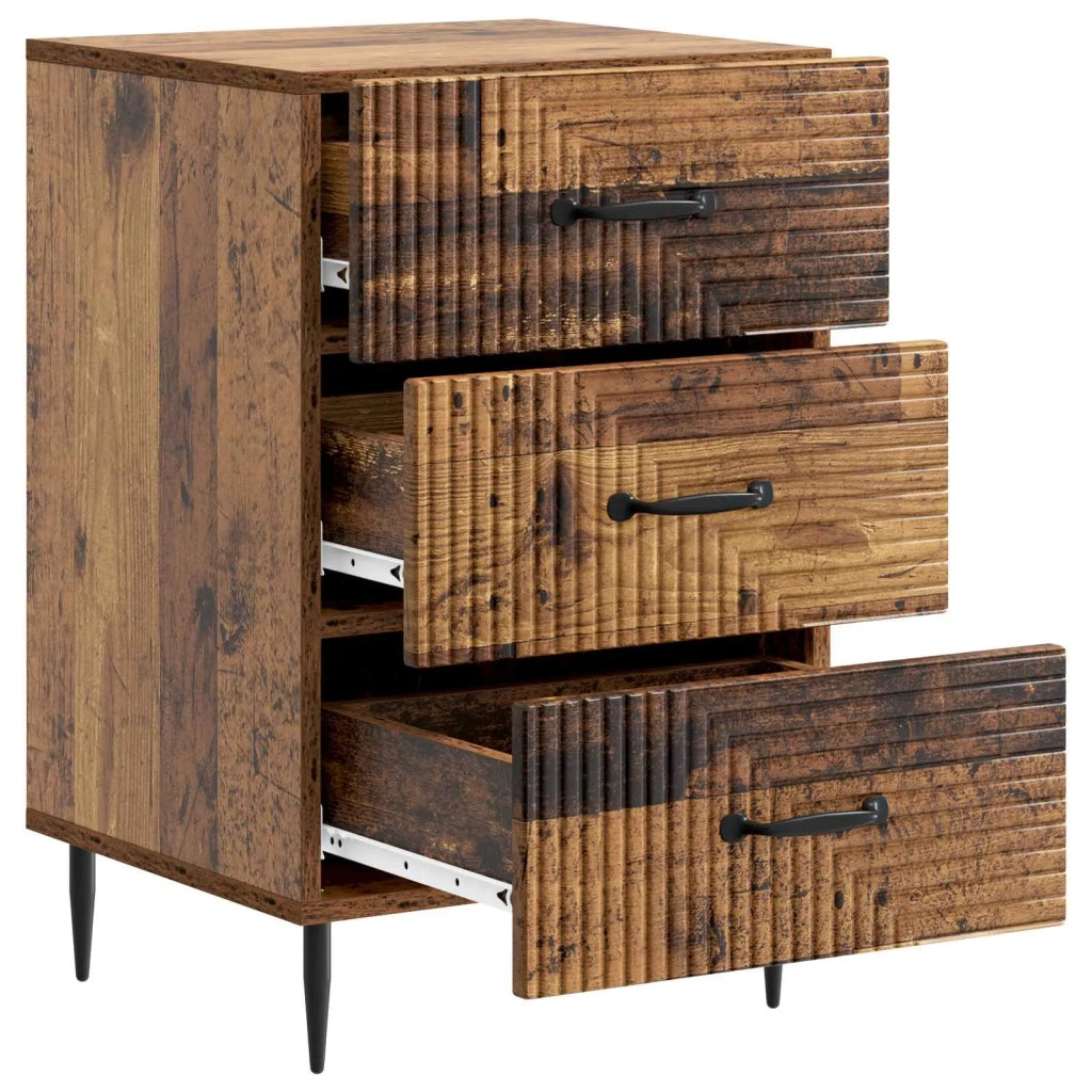 Armadio da Notte Legno antico 43 x 41 x 66,5 cm 894793