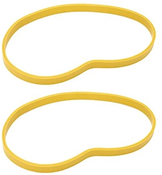 Bandzaagband a doppio pezzo - Antiscivolo in gomma - Riduzione del rumore - Cerchio di taglio del bandolo a 8 pollici - 12,55 mm di larghezza - 3,17 mm di diametro - Bandolo per taglio a nastro