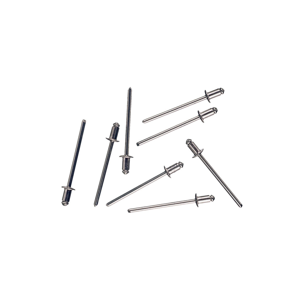 Rivetti ciechi in alluminio Ã˜ 4,0 x 10 mm. 50 pz.