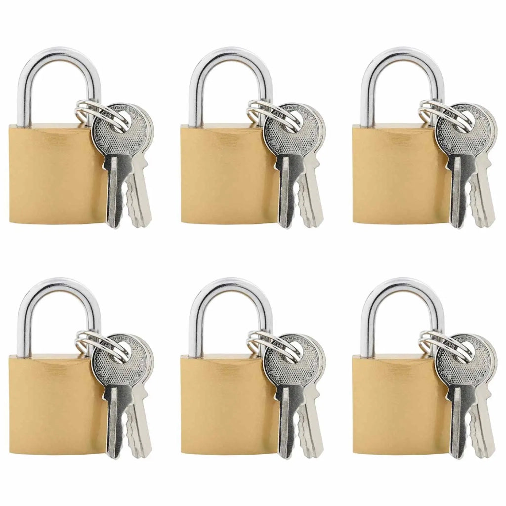 U Lock con Chiavi 6 pcs Ottone Ferro 42021907