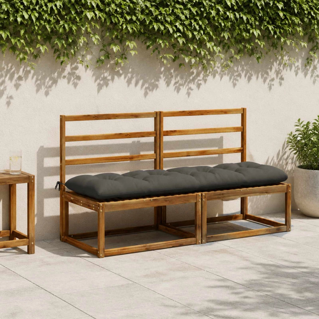Cuscino per panchina VIANEN 100% Poliestere Antracite 953008