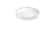 Plafoniera Contemporanea Planet Metallo Bianco Led Integrato 17W 3000K Ip20