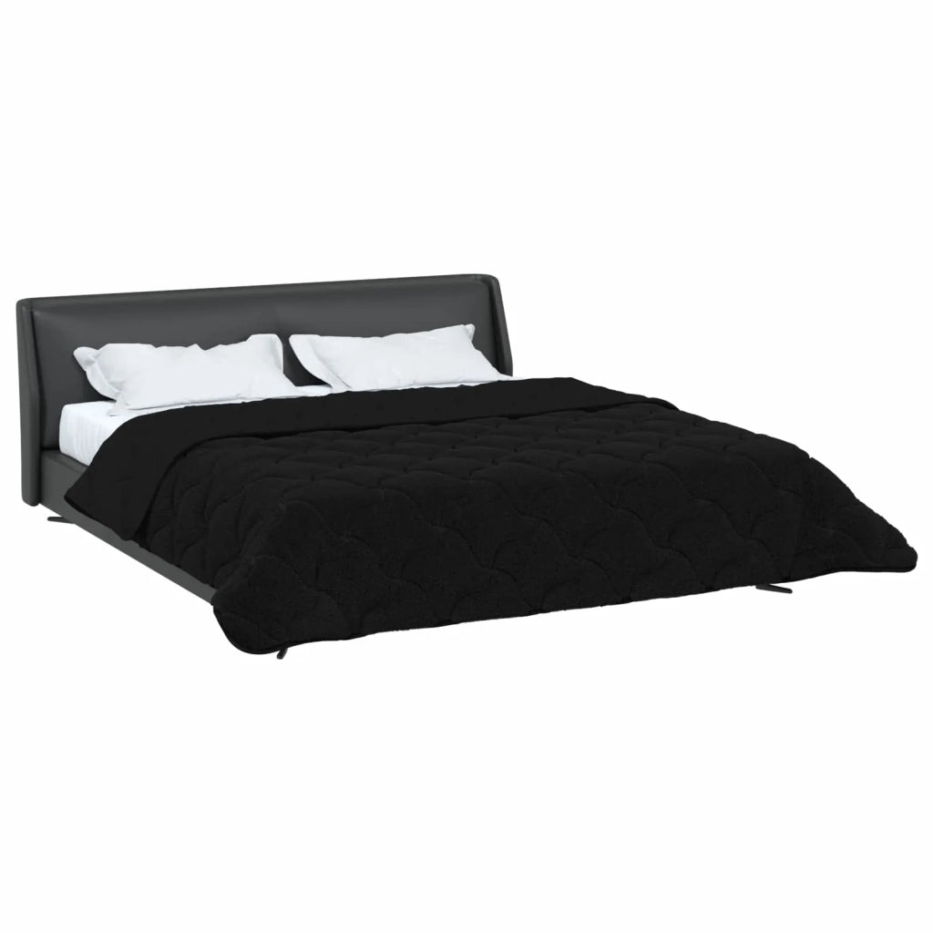 Duvet Invernale 220 x 240 cm Inverno Nero Traspirante 42026334