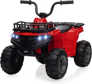 Macchina Elettrica per Bambini 12V con Telecomando; Luci LED e Cintura di Sicurezza; 2-6 Anni - Rosso