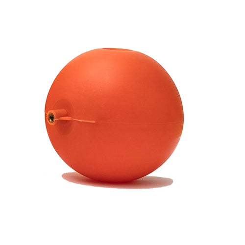 SFERA IN PLASTICA TONDA ARANCIO PER ASTE TONDE- Diam. 150- IKARO- pezzi 1