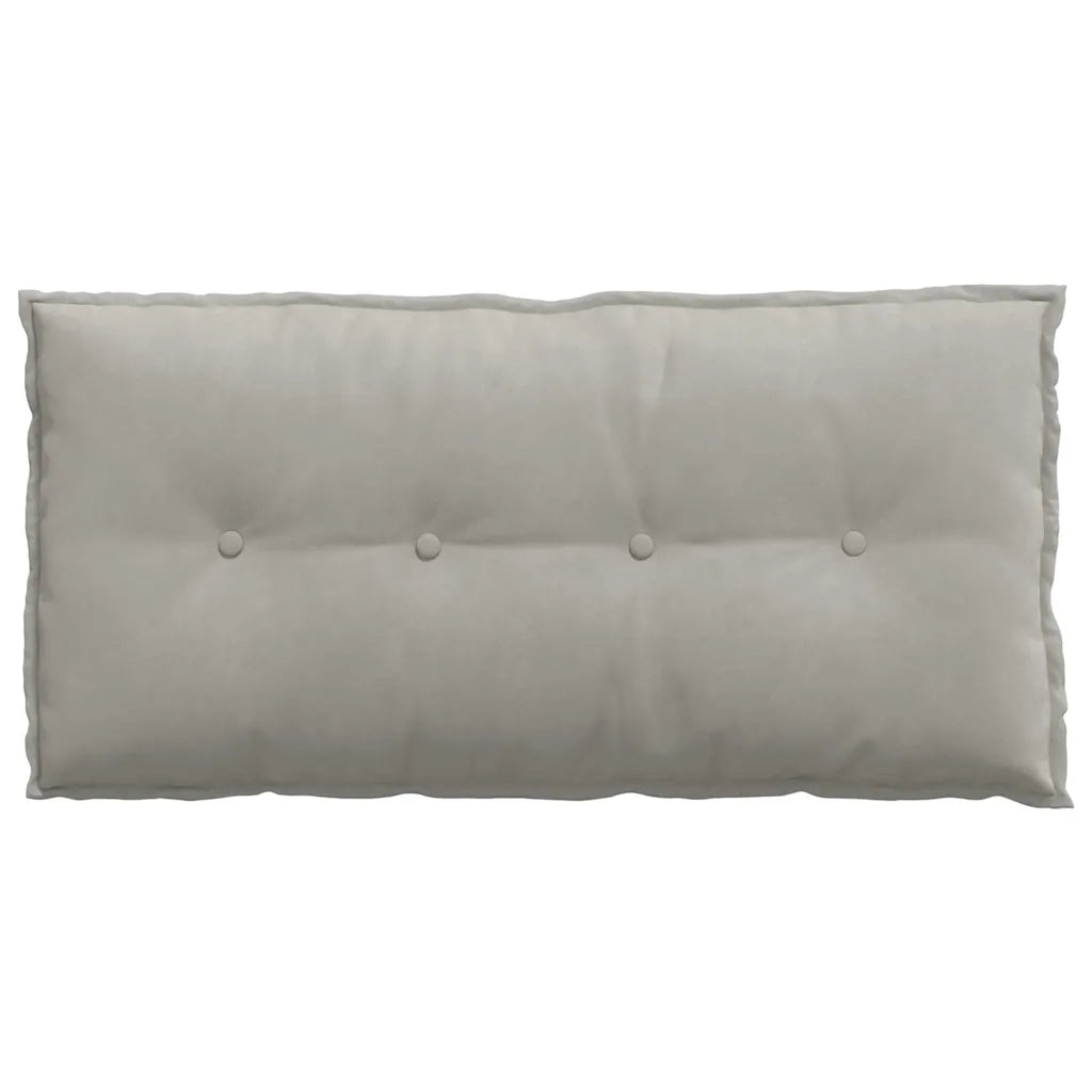 Cuscino per Schiena | Cuscino dorsale Grigio chiaro 100 x 50 cm