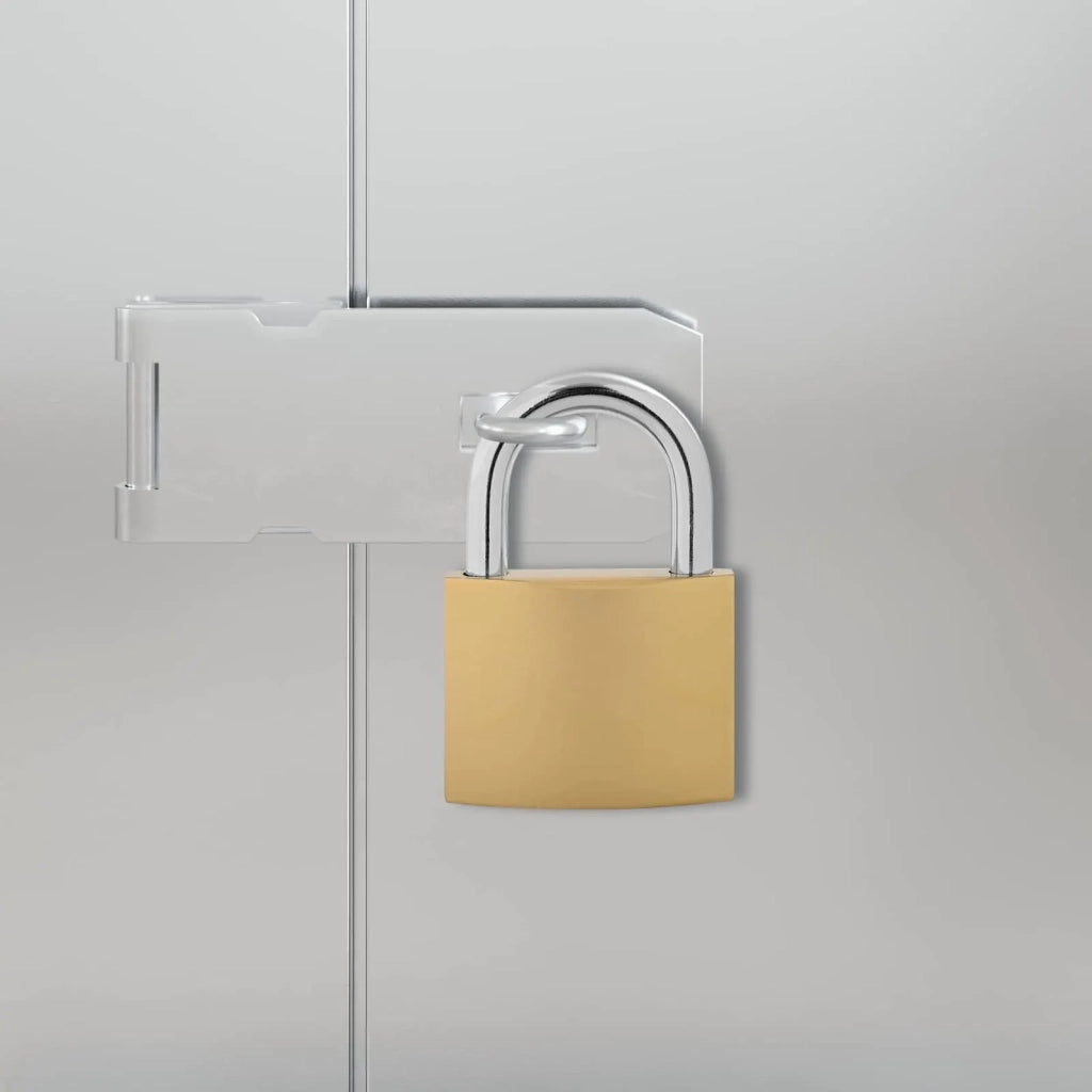 U Lock con Chiavi Ottone 7,4 x 2,1 x 10,6 cm Ferro CFW6443595