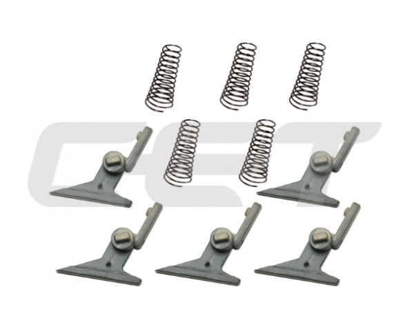 COMPATIBILE 5X Upper Picker Finger W/Spring Ricoh #AE04-4025, A267-...