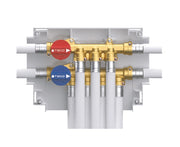 Collettore mono-intercettazione 5 + 4 uscite attacco fastec F13 teco