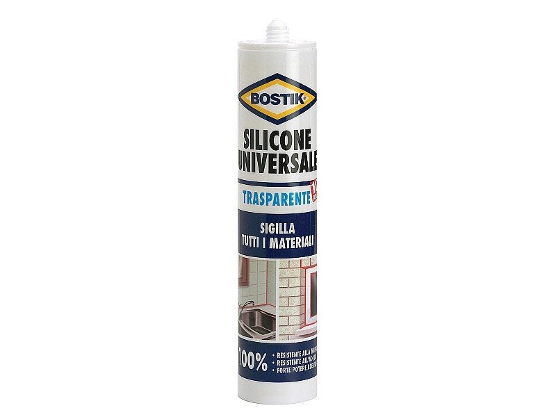 BOSTIK SILICONE UNIVERSALE COLORE TRASPARENTE ML.280 - UHU BOSTIK D2377