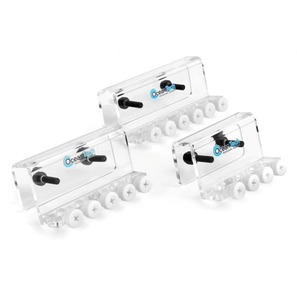 OceanTech Dosing Pipe Clamp 6 postazioni - supporto per tubi di pompe dosometriche