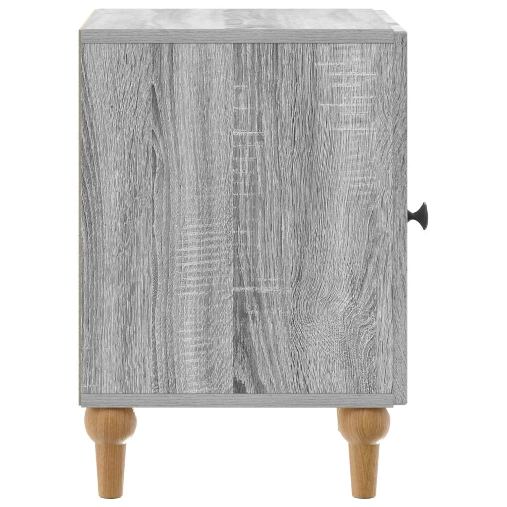 Armadio da Notte 2 pz Grigio Sonoma 43 x 34,5 x 50 cm 894118