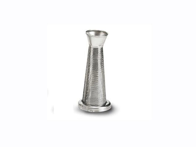 Cono filtro inox 5303NP n.5 fori 1mm per passapomodoro Reber