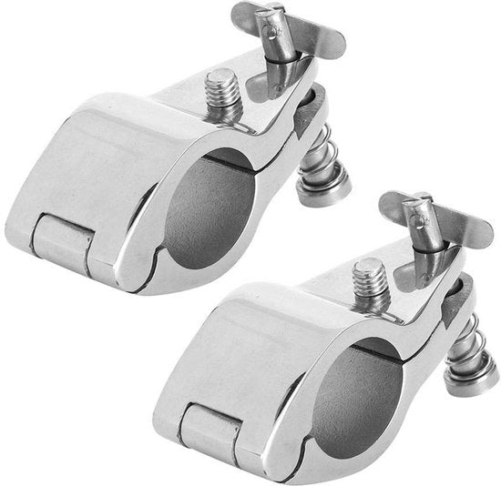 Accessori per imbarcazioni - Beugel a scomparsa 2 pezzi - Fissaggio oscillante - Imbarcazioni - Hardware in acciaio inossidabile - Fissaggi di alta qualità - Accessori per imbarcazioni