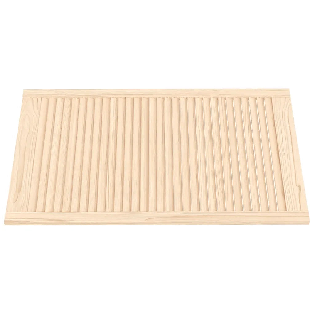 Anta con Design a Lamelle 99,3x59,4 cm in Legno di Pino 151139