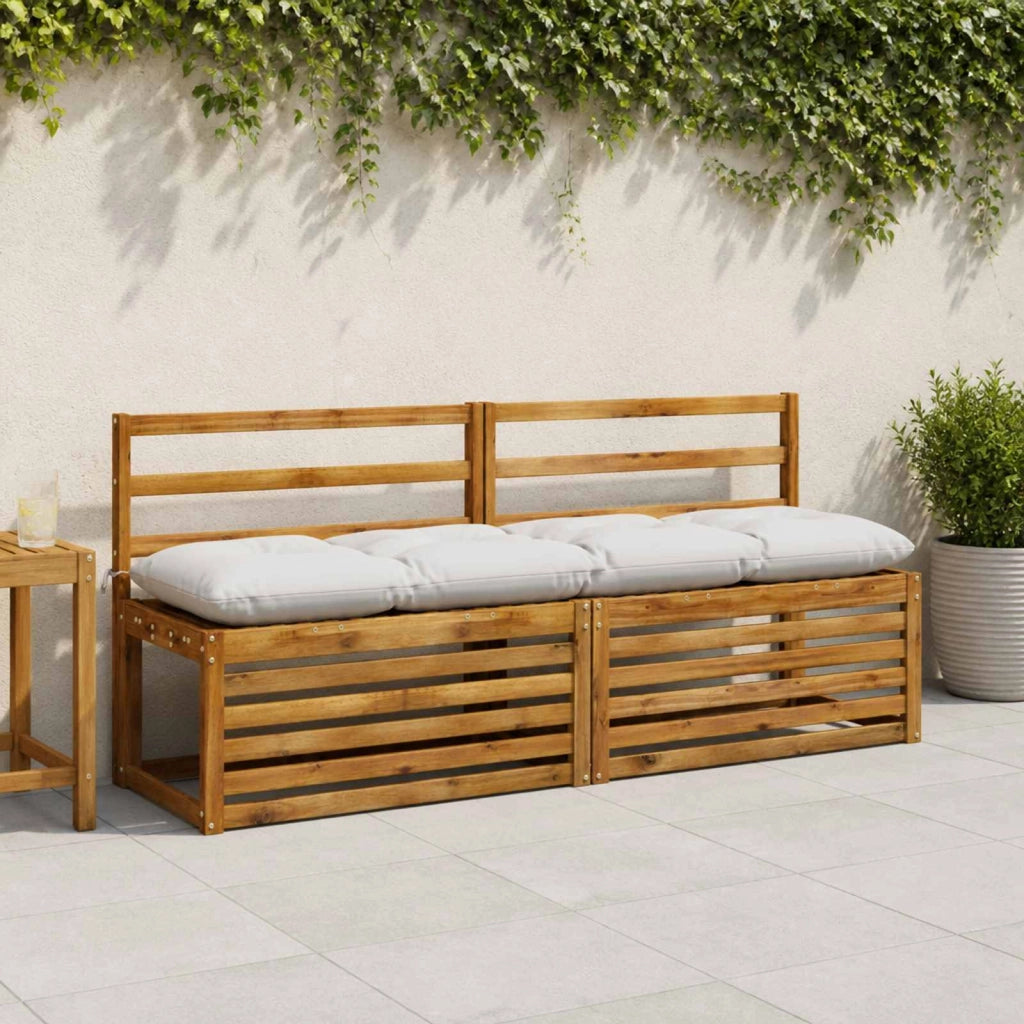 Cuscino per panchina VIANEN 100% Poliestere Bianco 952876