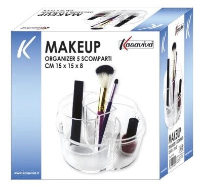 MAURY'S BEAUTY ORGANIZER A 5 SCOMPARTI 15 X 25 X 8 CM