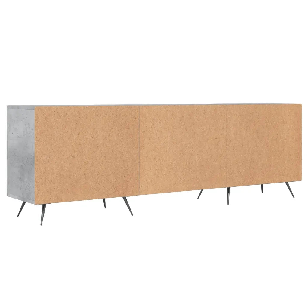 Mobile TV | Armadietto TV | Mobile Porta TV Grigio Cemento 150x30x50cm in Legno Multistrato